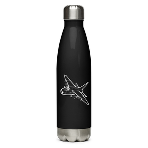 A-7 Corsair II Attack Jet 4 Water Bottle