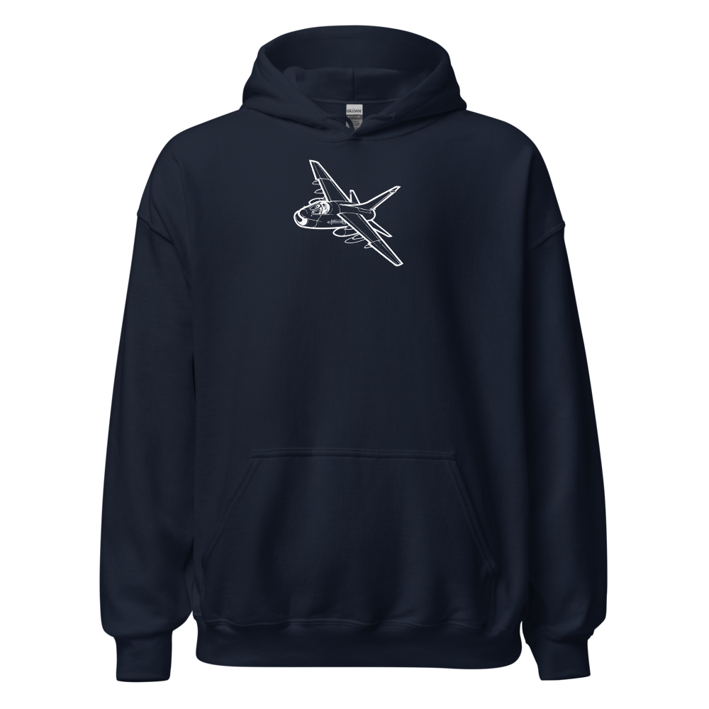 A-7 Corsair II Attack Jet 4 Hoodie Sweatshirt 