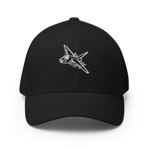 A-7 Corsair II Attack Jet 4 Flexfit Hat