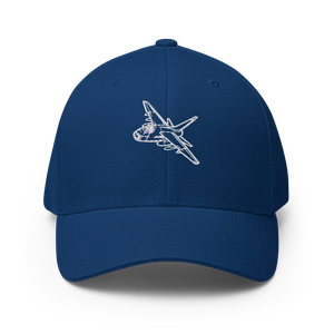 A-7 Corsair II Attack Jet 4 Flexfit Hat