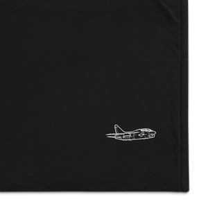 TA-7C Corsair II Trainer Port Authority Embroidered Premium Sherpa Blanket