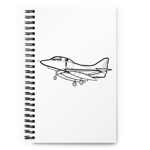TA-4F Skyhawk Trainer Jet Notebook