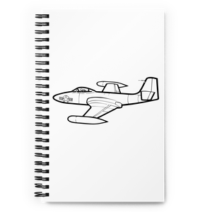 McDonnell F2H-2 Banshee Jet Fighter Notebook
