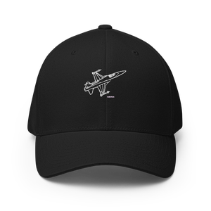 F-5 AGGRESSOR Fighter Jet Flexfit Hat