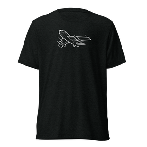 FJ-3 Fury - Naval Jet Pioneer Tri-blend T-Shirt