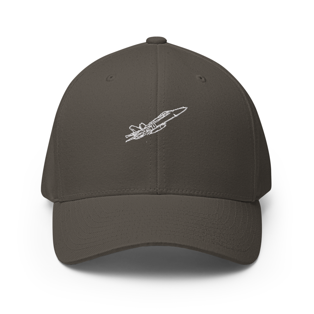 Versatile Combat Jet F/A-18 Hornet Flexfit Hat 