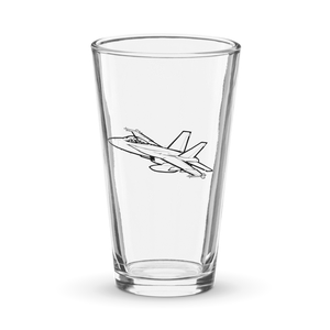 Boeing F/A-18 Super Hornet  Shaker Pint Glass