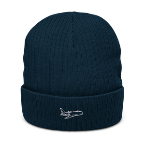 North American FJ-4 Fury Atlantis Recycled Cuffed Beanie