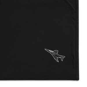 RF-4 Phantom II Recon Jet Port Authority Embroidered Premium Sherpa Blanket