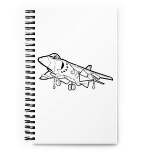 Versatile V/STOL Combat Jet - AV-8B Harrier II 3 Notebook