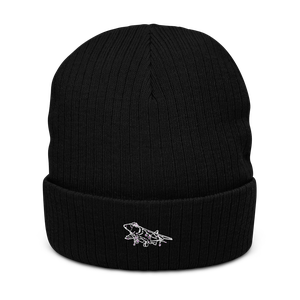 Versatile V/STOL Combat Jet - AV-8B Harrier II 3 Atlantis Recycled Cuffed Beanie