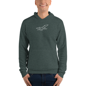 Boeing Super Hornet Fighter Bella + Canvas Hoodie