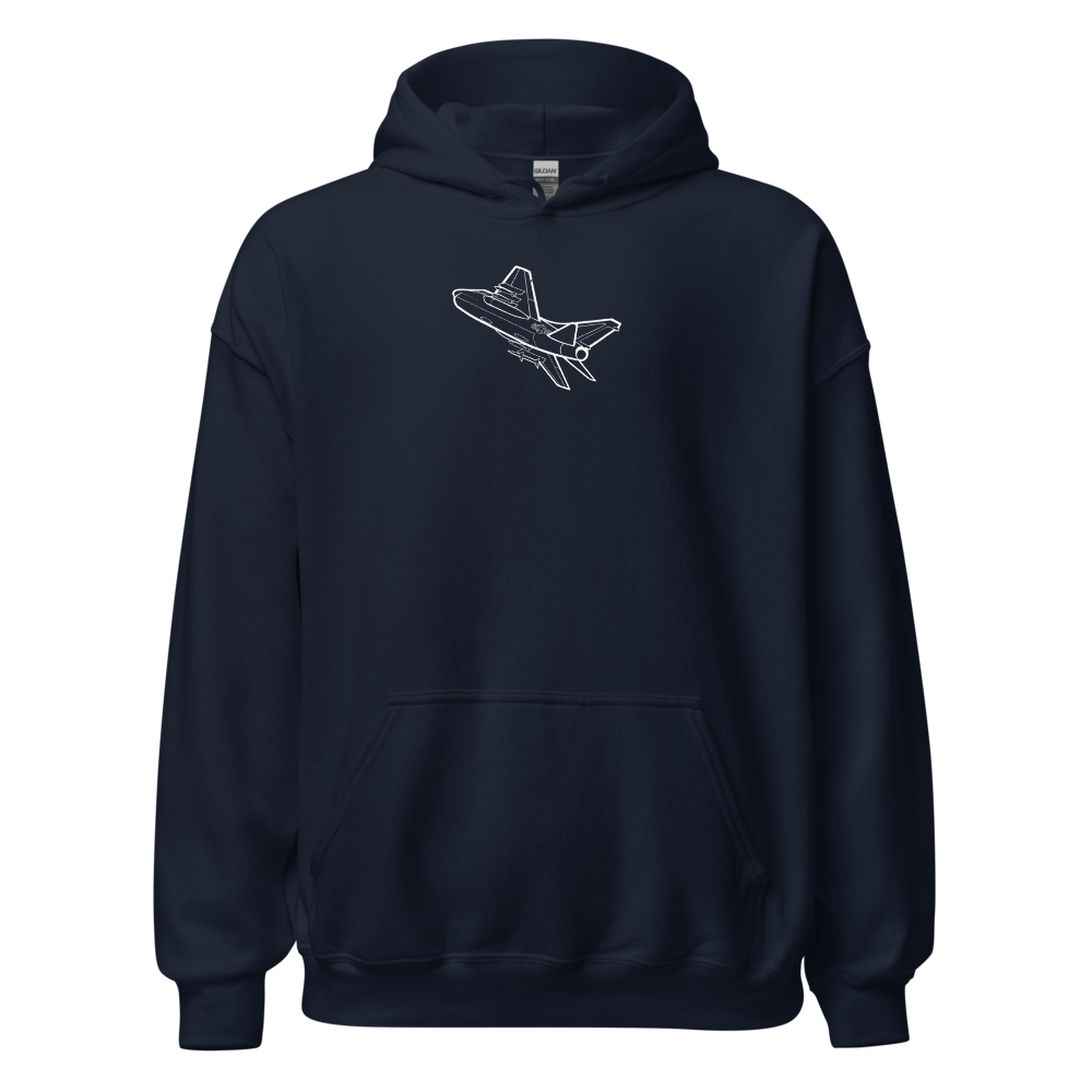 A-7 Corsair II - Naval Powerhouse 3 Hoodie Sweatshirt 
