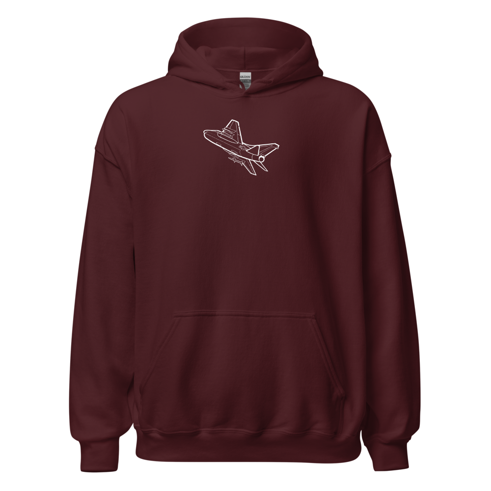 A-7 Corsair II - Naval Powerhouse 3 Hoodie Sweatshirt 