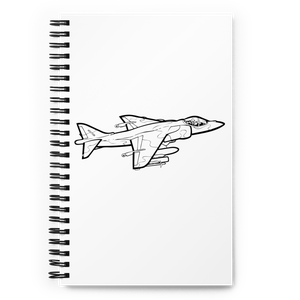 Versatile AV-8B Harrier II Notebook