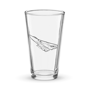 Grumman F-14 Tomcat Supremacy  Shaker Pint Glass
