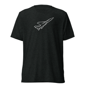 RA-5C Vigilante Reconnaissance Jet Tri-blend T-Shirt