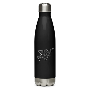 Iconic F-4 Phantom Jet Water Bottle