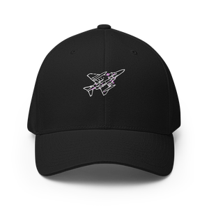 Iconic F-4 Phantom Jet Flexfit Hat