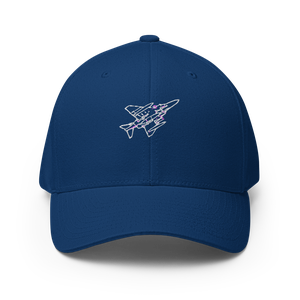 Iconic F-4 Phantom Jet Flexfit Hat