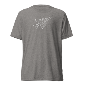 Iconic F-4 Phantom Jet Tri-blend T-Shirt