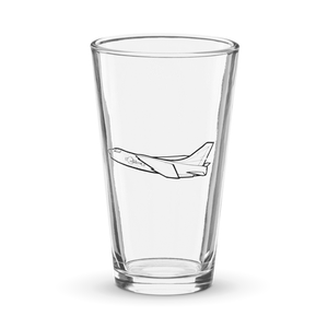 F-8 Crusader - The Last Gunfighter 2  Shaker Pint Glass