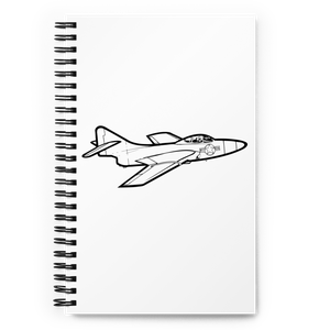 Grumman F9F-6 Cougar Jet Notebook