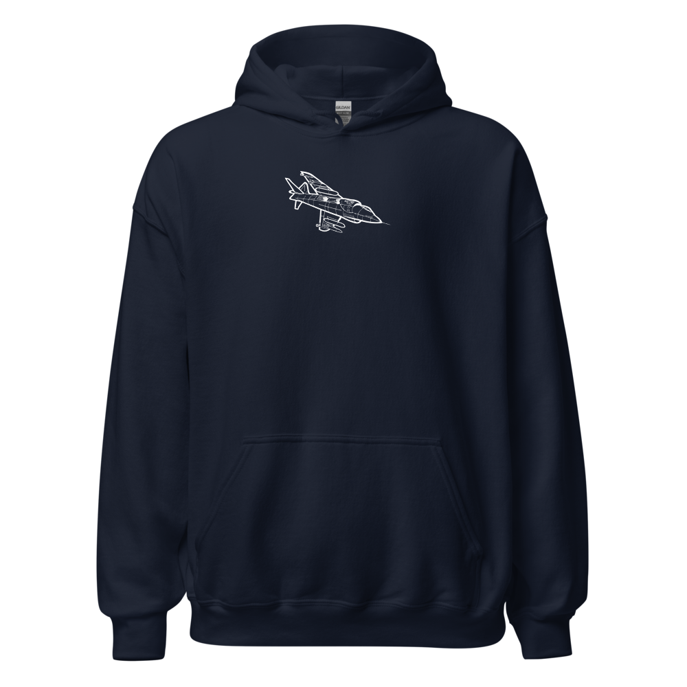 Versatile V/STOL AV-8A Harrier Hoodie Sweatshirt 