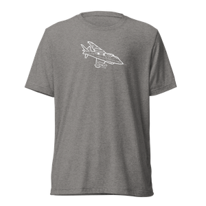 Versatile V/STOL AV-8A Harrier Tri-blend T-Shirt