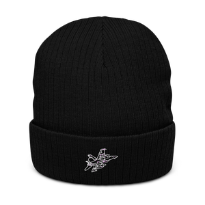 Boeing EA-18G Electronic Guardian Atlantis Recycled Cuffed Beanie