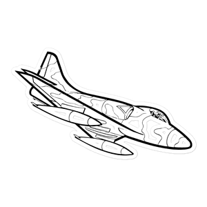 Douglas A-4 Skyhawk: Combat Proven Jet Sticker