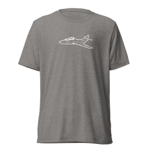 Grumman TF-9J Cougar Trainer Tri-blend T-Shirt