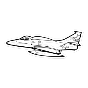 A-4M Skyhawk Combat Jet Sticker