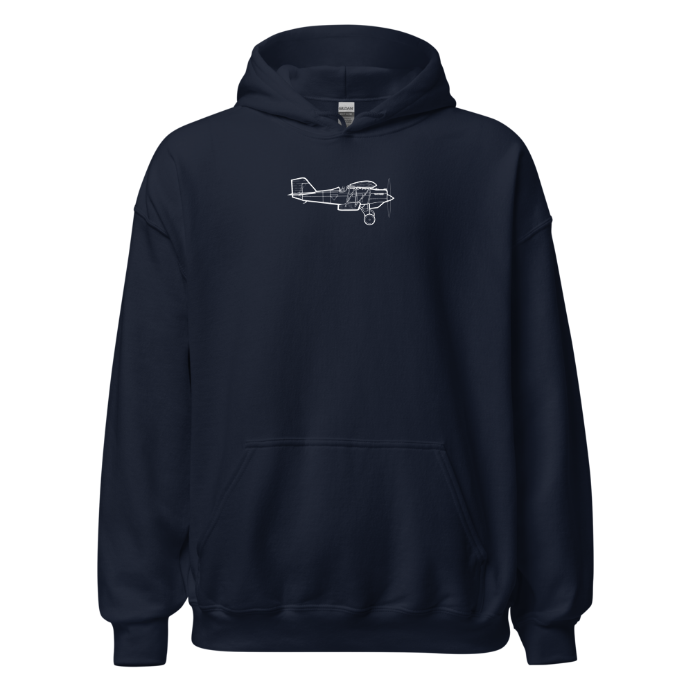 Curtiss F6C Hawk - Naval Aviator Hoodie Sweatshirt 