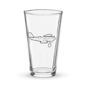 Curtiss F6C Hawk - Naval Aviator  Shaker Pint Glass