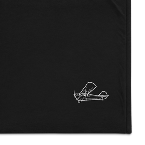 Aeronca C-2 Flying Bathtub Port Authority Embroidered Premium Sherpa Blanket