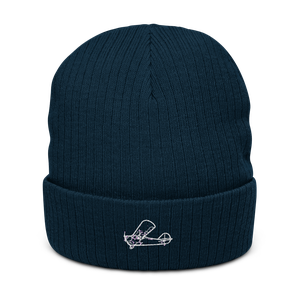 Aeronca C-2 Flying Bathtub Atlantis Recycled Cuffed Beanie