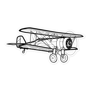 Pitcairn Mailwing - Air Mail Pioneer Sticker