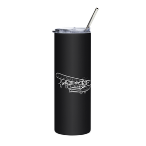 Sikorsky S-38 Explorer's Air Yacht  Stainless Steel Tumbler