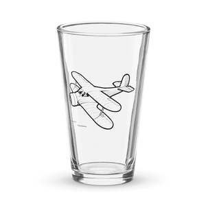 Beechcraft Staggerwing Classic  Shaker Pint Glass