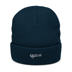 Wedell-Williams Air Racer Legend Atlantis Recycled Cuffed Beanie