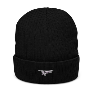 Monocoupe: 1930s Aviation Icon Atlantis Recycled Cuffed Beanie