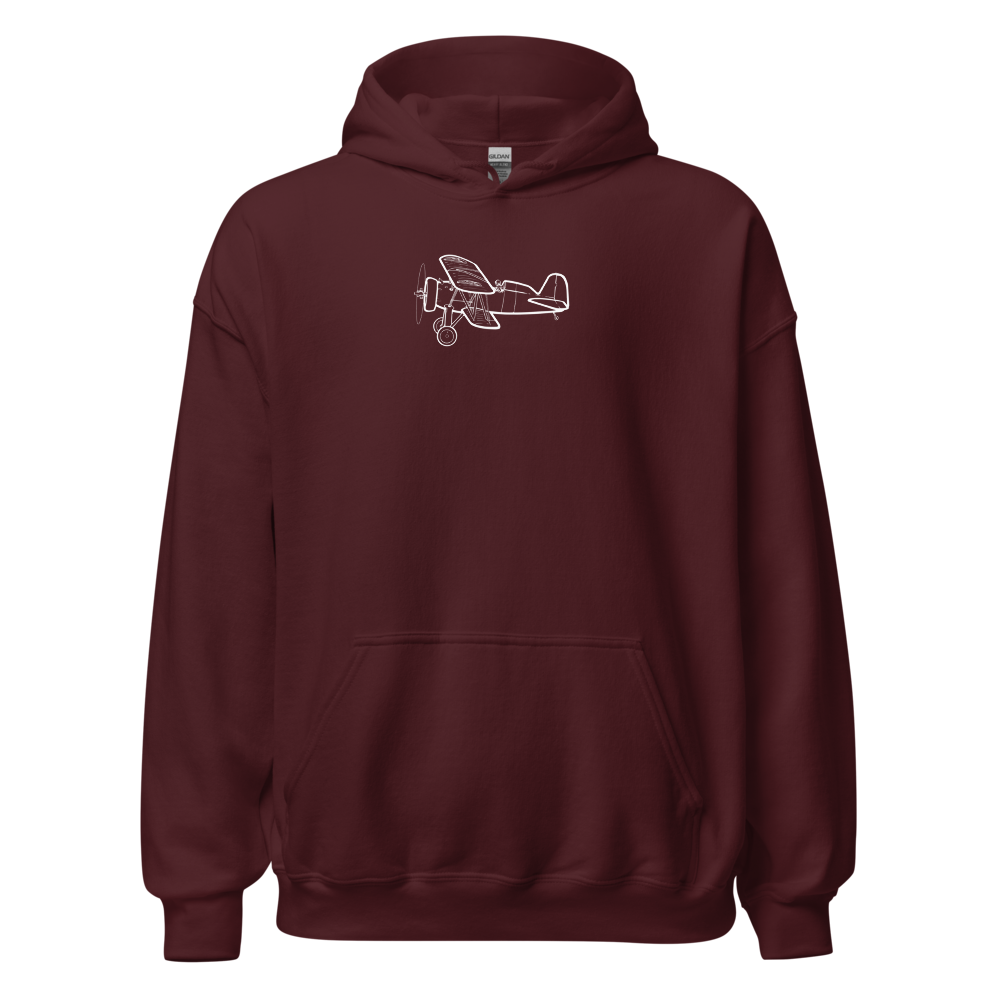 Boeing P-12F Classic Fighter Hoodie Sweatshirt 