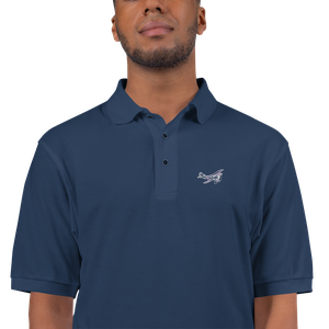 Consolidated NY-2 Trainer Biplane 2 Port Authority Embroidered Polo Shirt
