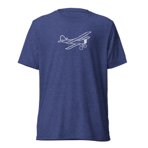 Consolidated NY-2 Trainer Biplane 2 Tri-blend T-Shirt