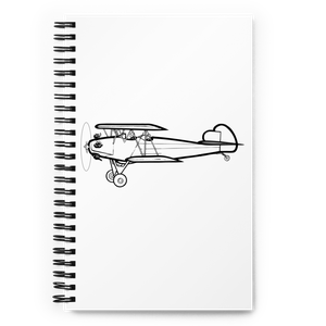 Fleet 7 Deluxe Classic Biplane Notebook