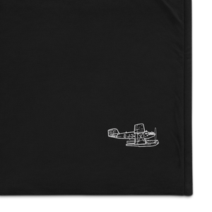 Martin T3M Naval Torpedo Bomber Port Authority Embroidered Premium Sherpa Blanket