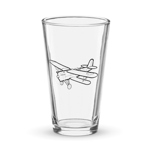 Mysterious 30s Classic P-16  Shaker Pint Glass