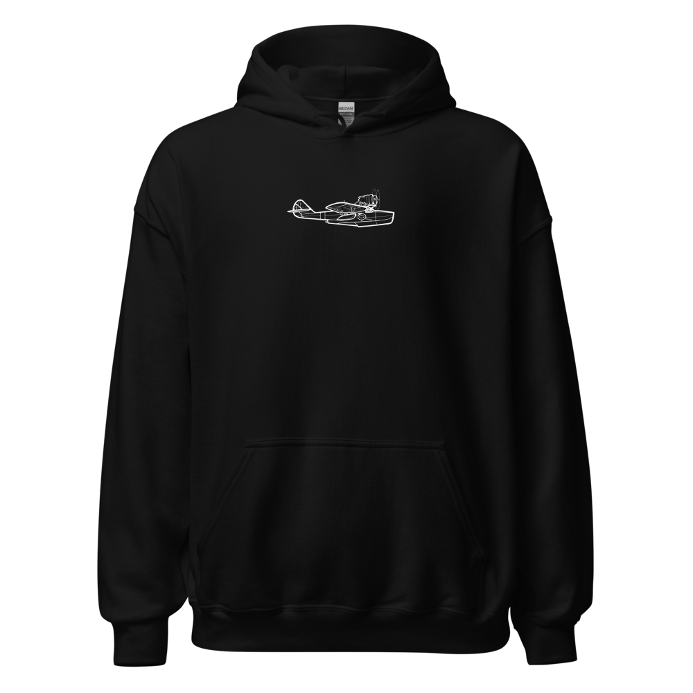 Douglas Dolphin Amphibian Hoodie Sweatshirt 