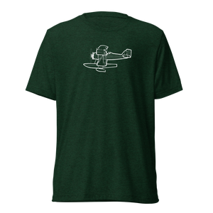 Vought O2U Corsair - Naval Biplane Tri-blend T-Shirt